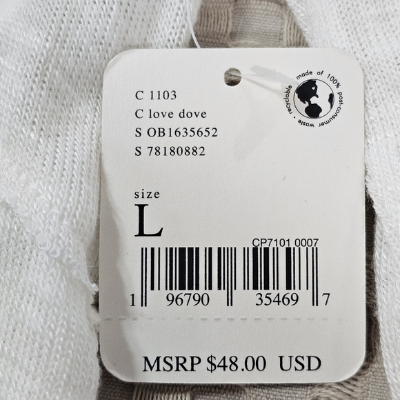 Intimately Free People Laying Low Long Sleeve Tee Size Large NWT - Picture 11 of 15